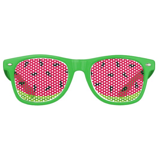 Wassermelone Partybrille (Vorderseite)