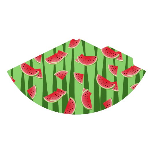 Wassermelone Partyhütchen (Vorderseite)
