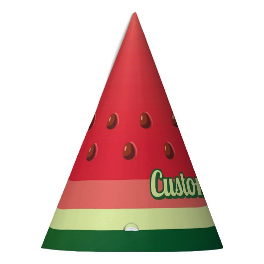 Wassermelone Partyhütchen (Links)