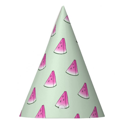 Wassermelone Partyhütchen (Links)