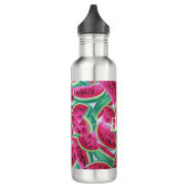 Wassermelone personalisiert edelstahlflasche (Links)