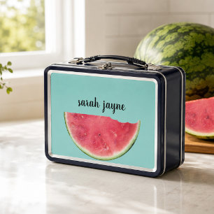 Wassermelone Personalisiertes Metal Lunch Box