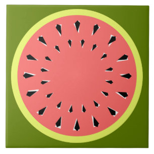 Wassermelone Pink Fliese