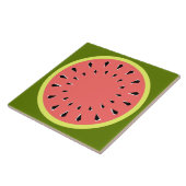 Wassermelone Pink Fliese (Seite)