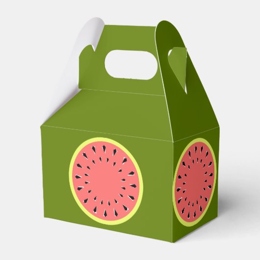 Wassermelone Pink Geschenkschachtel (Vorderseite)