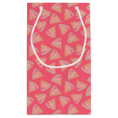 Wassermelone Pink Kleine Geschenktüte (Rückseite)