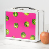 Wassermelone Pink Metall Brotdose (Beispiel)
