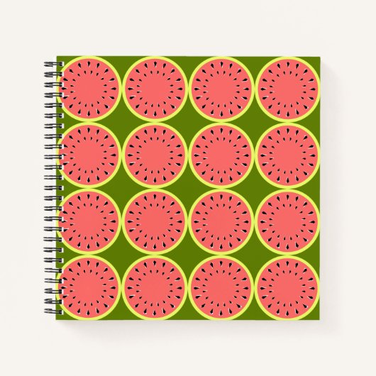 Wassermelone Pink Multi Notizblock (Vorderseite)