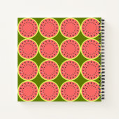 Wassermelone Pink Multi Notizblock (Rückseite)