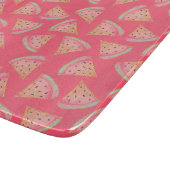 Wassermelone Pink Schneidebrett (Ecke)
