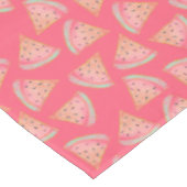 Wassermelone Pink Tischdecke (Schrägansicht)