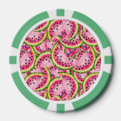 Wassermelone Poker Chips (Vorderseite)