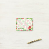 Wassermelone Post-it Klebezettel (Auf Schreibtisch)