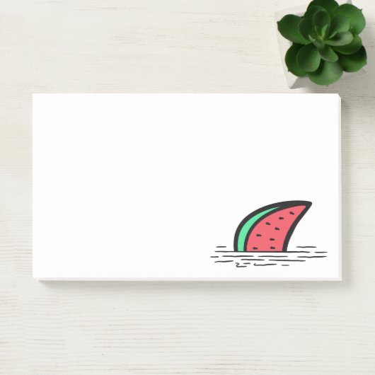 Wassermelone Post-it Klebezettel (Büro)