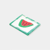 Wassermelone Post-it Klebezettel (angewinkelt)