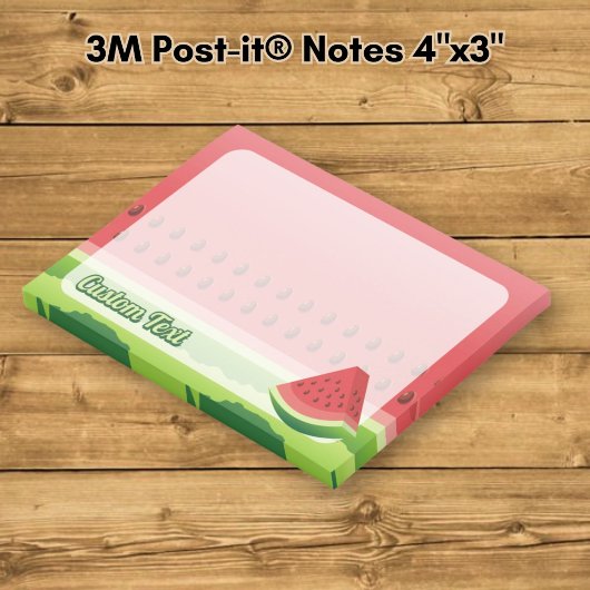 Wassermelone Post-it Klebezettel
