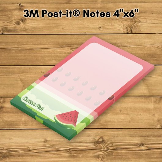 Wassermelone Post-it Klebezettel