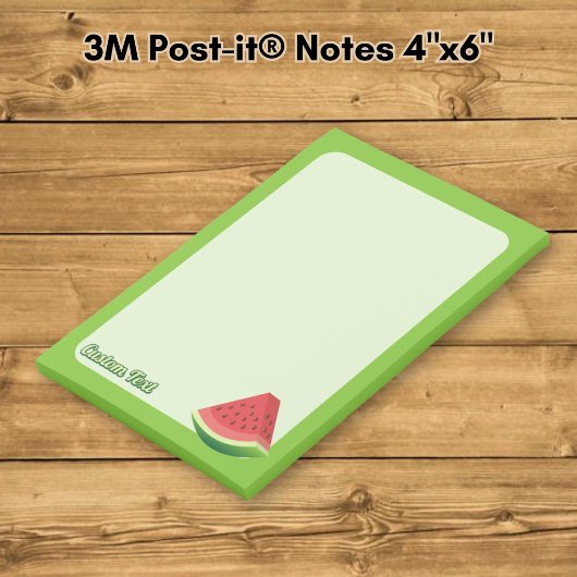 Wassermelone Post-it Klebezettel