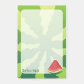 Wassermelone Post-it Klebezettel (Vorderseite)