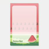 Wassermelone Post-it Klebezettel (Vorderseite)