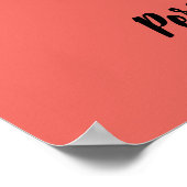 Wassermelone Poster (Ecke)