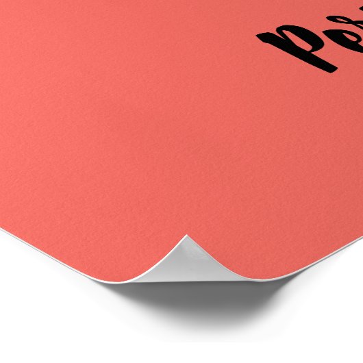 Wassermelone Poster (Ecke)