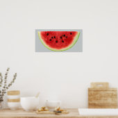 Wassermelone Poster (Küche)