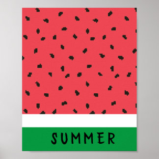 Wassermelone Poster