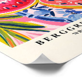 Wassermelone Poster, Kunstdruckerei, Kunstmuseum,  Poster (Ecke)