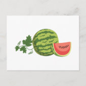 Wassermelone Postkarte (Vorderseite)