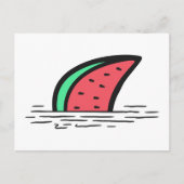 Wassermelone Postkarte (Vorderseite)