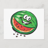 Wassermelone Postkarte (Vorderseite)
