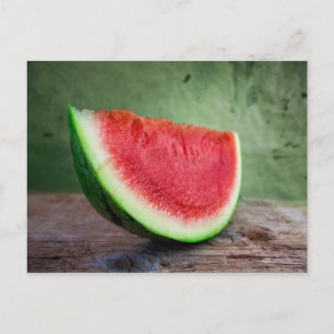 Wassermelone Postkarte