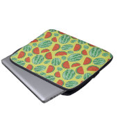 Wassermelone Print Laptop Sleeve (Vorne Knopf)