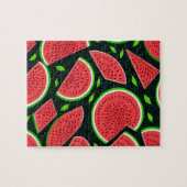 Wassermelone Puzzle (Horizontal)