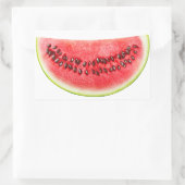 Wassermelone Rechteckiger Aufkleber (Tasche)