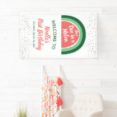 Wassermelone Regenbogen, Sie ist eins in einem Mel Banner (Insitu)