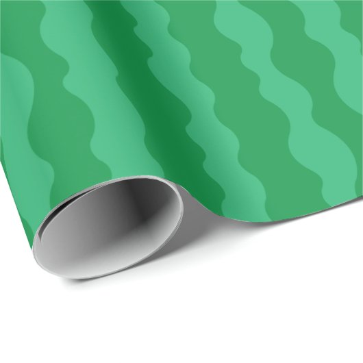 Wassermelone-Rinde Geschenkpapier (Rolleneckpunkt)