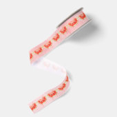 Wassermelone Ripsband (Rückseite)