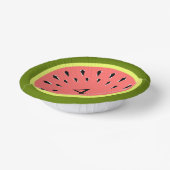 Wassermelone Rosa 40 Jahre Pappteller (Gewinkelt)