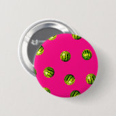 Wassermelone rosa button (Vorne & Hinten)