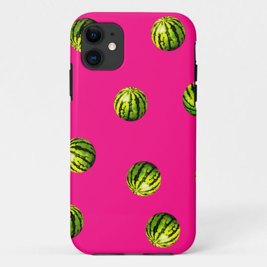 Wassermelone rosa Case-Mate iPhone hülle (Rückseite)