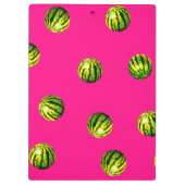 Wassermelone rosa klemmbrett (Rückseite)