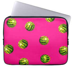 Wassermelone rosa laptopschutzhülle