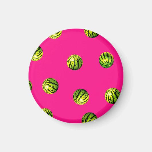 Wassermelone rosa magnet (Vorne)