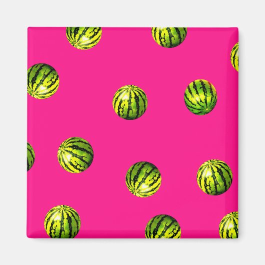 Wassermelone rosa magnet (Vorne)