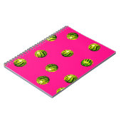 Wassermelone rosa notizblock (Linke Seite)