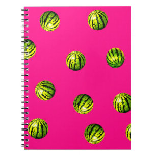 Wassermelone rosa notizblock