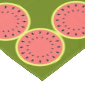 Wassermelone Rosa Tableclout Tischdecke (Schrägansicht)