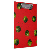 Wassermelone Rot und Samen Klemmbrett (Rechts)